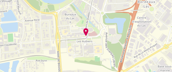 Plan de ADJANOHOUN-VIGNONDE Michèle, Avenue de Laroque, 33300 Bordeaux
