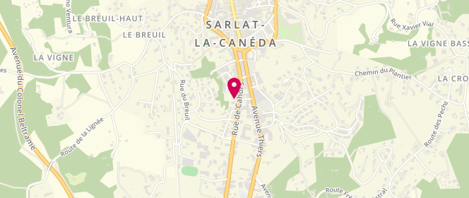 Plan de BOLGAR Ritva, 36 Rue de Cahors, 24200 Sarlat-la-Canéda
