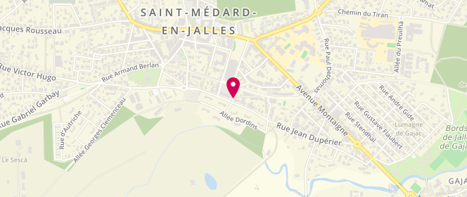 Plan de PICARD Marion, 46 Place de la Republique, 33160 Saint-Médard-en-Jalles