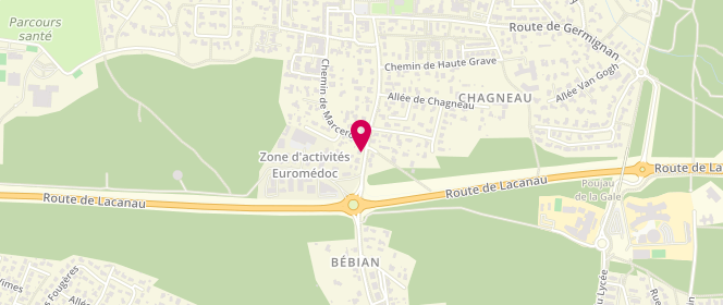 Plan de BAYLE Marie Christine, 9 Bis Route de Saint Médard, 33160 Saint-Aubin-de-Médoc