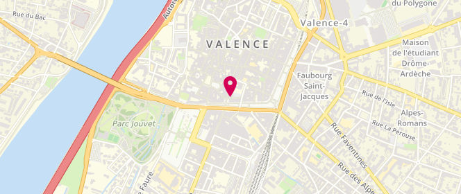 Plan de STABLO-BOLTRI Delphine, 1 Rue Louis Bonjean, 26000 Valence