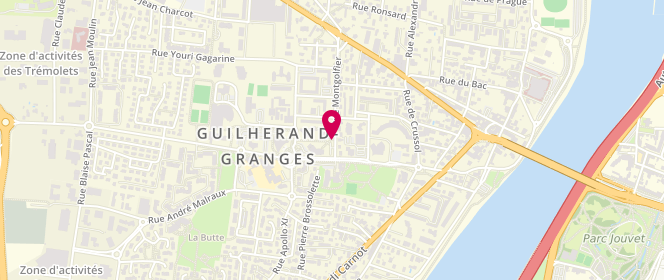 Plan de LANGRAND-ESCURE Catherine, 340 Rue Montgolfier, 07500 Guilherand-Granges