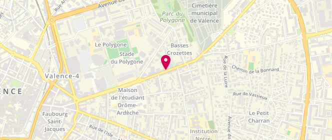 Plan de ROMY Pascal, 137 Avenue de Romans, 26000 Valence