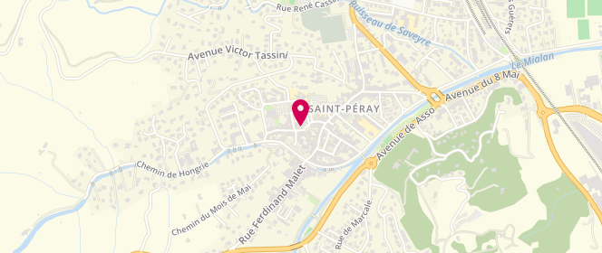 Plan de Chhum Vuthy, 2 Rue Ferrachat, 07130 Saint-Péray