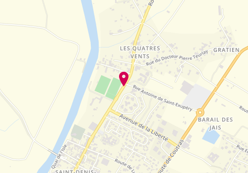 Plan de LAPAQUELLERIE Bruno, 2 Route de Guitres, 33910 Saint-Denis-de-Pile