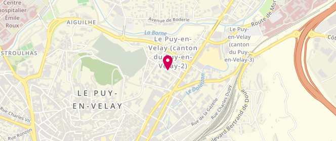 Plan de GRAS Jean Gabriel, 8 Rue de Craponne, 43000 Le Puy-en-Velay