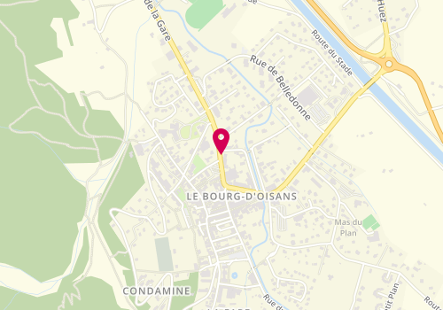 Plan de ROMAND Delphine, 60 Avenue de la Republique, 38520 Le Bourg-d'Oisans