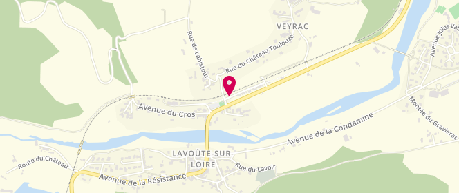 Plan de BUTEZ Christine, 2 Rue du Clos Navant, 43800 Lavoûte-sur-Loire