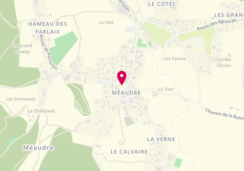 Plan de PEDUSSAUT Caroline, 238 Place Locmaria, 38112 Autrans-Méaudre-en-Vercors