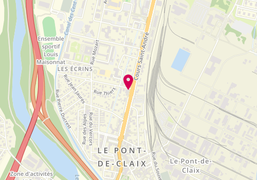 Plan de KNAUER-NICOUL Dominique, 41 Cours Saint André, 38800 Le Pont-de-Claix