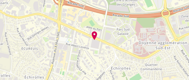Plan de ALBERTINI Serge, 48 Avenue de Grugliasco, 38130 Échirolles