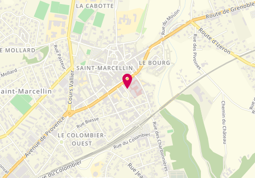 Plan de ROY Pierre-Alain, 1 Avenue Felix Faure, 38161 Saint-Marcellin
