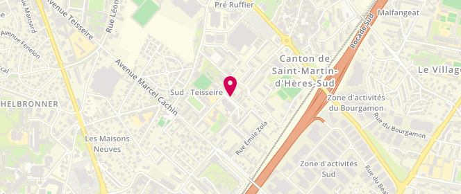 Plan de MALDONADO Timothée, 1 Rue Franz Schubert, 38400 Saint-Martin-d'Hères