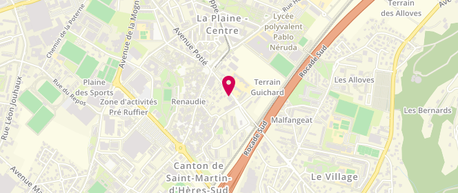 Plan de DEVIMEUX Bertrand, 54 Avenue Potié, 38400 Saint-Martin-d'Hères