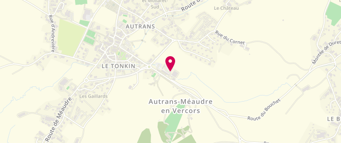 Plan de DOSTATNI Guillaume, 141 Route de Grenoble, 38880 Autrans
