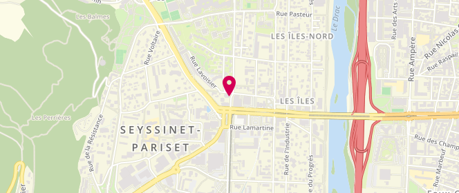 Plan de LAMBLIN Eléa, 52 Rue Aime Bouchayer, 38170 Seyssinet-Pariset