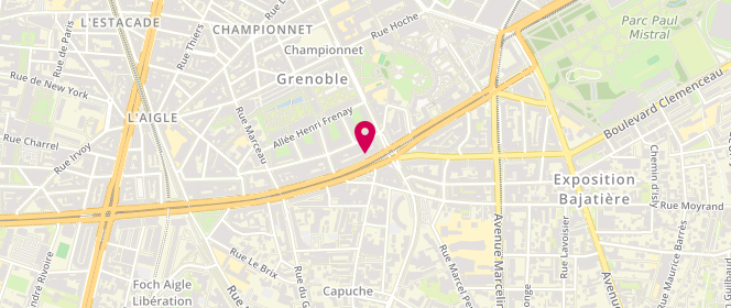 Plan de JOHNSON Eric, 4 Boulevard Maréchal Foch, 38000 Grenoble