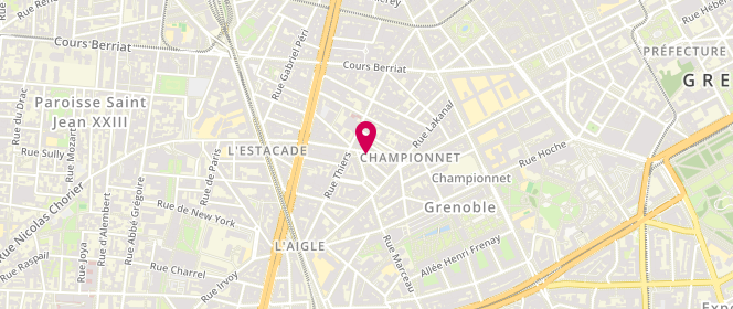 Plan de CHIARI Alexis, 13 Rue Condorcet, 38000 Grenoble