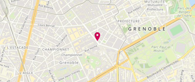 Plan de AICHOUN André, 29 Boulevard Agutte Sembat, 38000 Grenoble