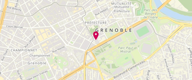 Plan de GUETTA René, 3 Place Paul Vallier, 38000 Grenoble