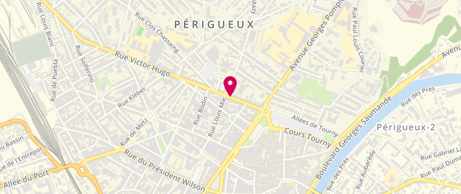 Plan de TAUZIN Luc, 21 Rue Victor Hugo, 24000 Périgueux