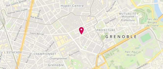 Plan de GOBELIN Gilles, 1 Place de l'Étoile, 38000 Grenoble