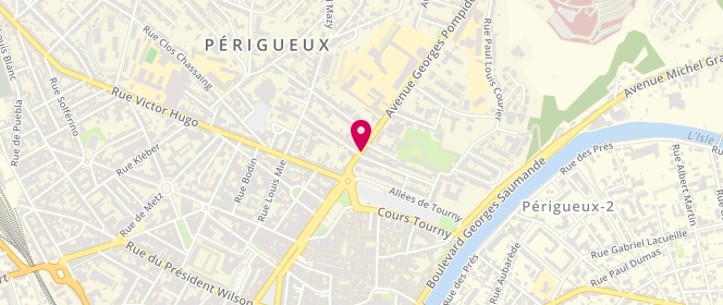 Plan de SESSIECQ Quentin, 2 Avenue Georges Pompidou, 24000 Périgueux