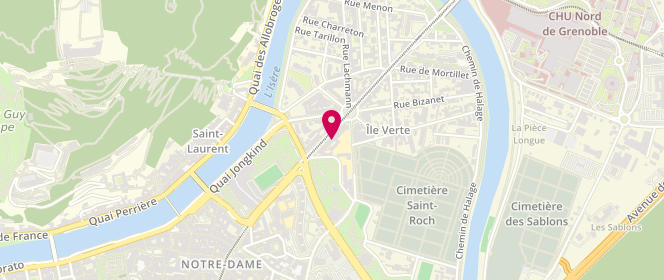 Plan de MESSIN Benoît, 35 Avenue Marechal Randon, 38000 Grenoble