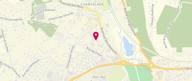 Plan de LAFARGE Arnaud, 12 Rue des Libertés, 24650 Chancelade