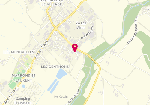 Plan de RICHARD Bertrand, 9 Impasse Champbonin, 26330 Châteauneuf-de-Galaure