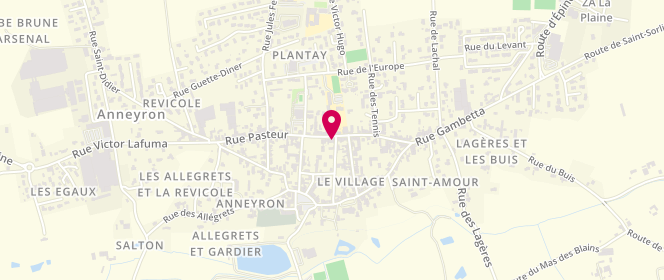 Plan de FLEURY Christelle, 30 Place Rambaud, 26140 Anneyron