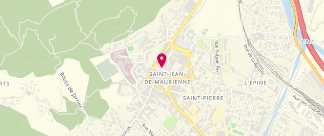 Plan de KARMANN Renée, 128 Forum Saint Antoine, 73300 Saint-Jean-de-Maurienne