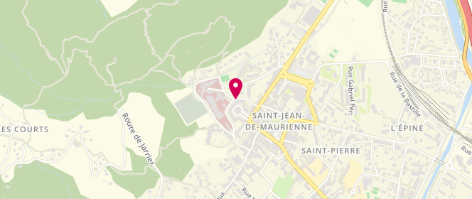 Plan de RAGUSA Leopoldo, 179 Rue du Docteur Grange, 73302 Saint-Jean-de-Maurienne