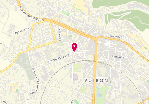 Plan de ROMAN Virginie, 48 Avenue Dugueyt Jouvin, 38500 Voiron