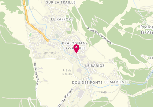 Plan de FRANCOZ René, Avenue de Chasseforet, 73710 Pralognan-la-Vanoise