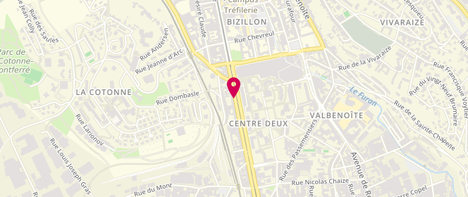 Plan de CALIS Chrystel, 24 Rue des Docteurs Charcot, 42100 Saint-Étienne