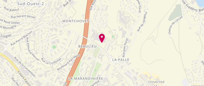 Plan de RINALDI Leslie, 41 Boulevard de la Palle, 42100 Saint-Étienne
