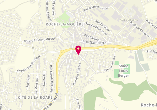 Plan de GOCKO Xavier, 2 Rue des Martyrs de la Résistance, 42230 Roche-la-Molière