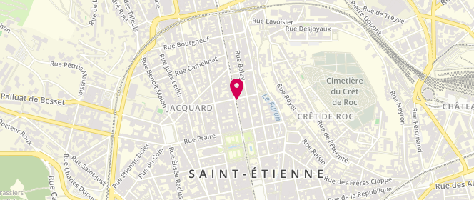 Plan de BESSON René, 16 Rue Charles de Gaulle, 42000 Saint-Étienne
