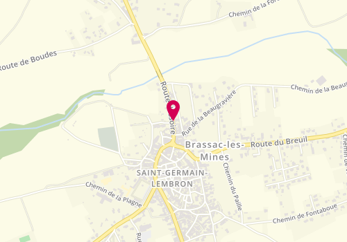 Plan de RAYNAUD Louis, 21 Route d'Issoire, 63340 Saint-Germain-Lembron