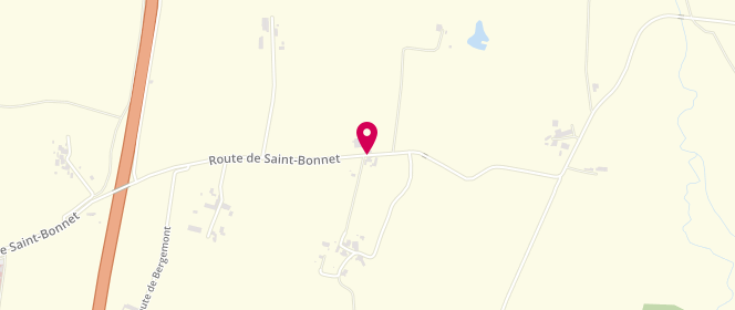Plan de GRUEL Marie-Françoise, Route de Saint Bonnet, 16300 Barbezieux-Saint-Hilaire