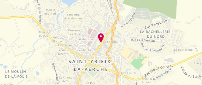 Plan de FARGEAS Jean Baptiste, 24 Boulevard de l'Hotel de Ville, 87500 Saint-Yrieix-la-Perche