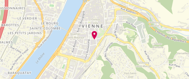 Plan de MULLIER Audrey, 11 Place Miremont, 38200 Vienne