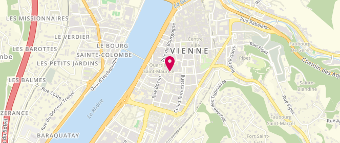 Plan de MICHAUX Frédérique, 8 Rue Calixte Ii, 38200 Vienne