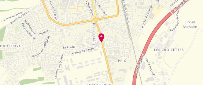 Plan de DANCHAUD Stéphane, 16 Route de Saint Germain, 63500 Issoire