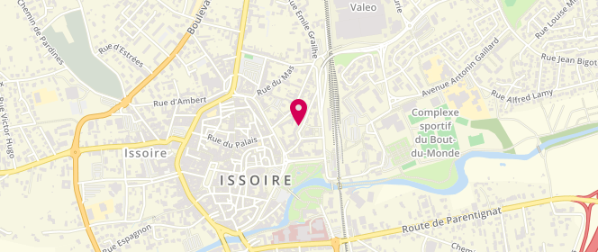 Plan de TERZAGHI Patrice, 5 Rue des Couteliers, 63500 Issoire