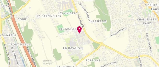 Plan de BUISSON Laurent, 300 Avenue des Massettes, 73190 Challes-les-Eaux