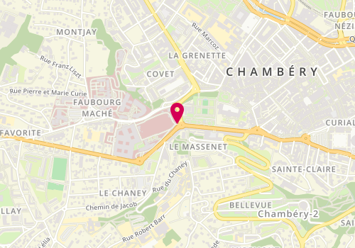 Plan de FOUBERT Ambroise, Place Lucien Biset, 73011 Chambéry