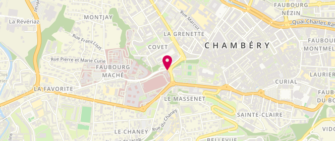 Plan de PASCAL Pierre, 2 Place Saint Pierre de Mache, 73011 Chambéry