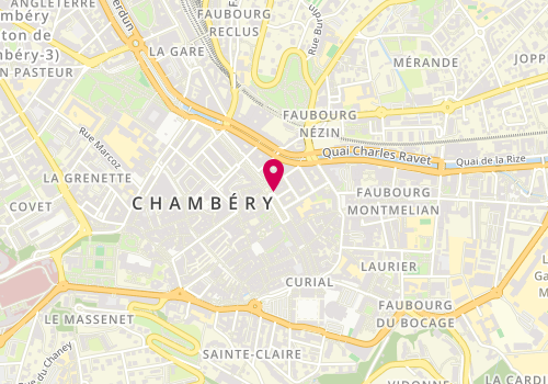 Plan de FLUTTAZ Arnaud, 8 Boulevard du Theatre, 73000 Chambéry